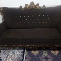 مبل سلطنتی ۷نفر در حد نو|مبلمان خانگی و میز عسلی|گنبد کاووس, |دیوار