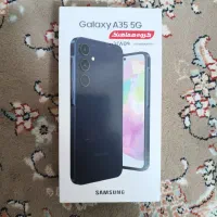 گوشی a35 رام ۸ حافظه ۱۲۸ نو با شارژر اصلی و قاب