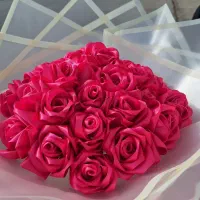 رزهای روبانی دستساز و آماده سفارش برای هر مناسبت|گل مصنوعی|اردبیل, |دیوار