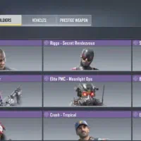 اکانت کالاف چنچ نمیشه دارای اسکین گرگ گردونه