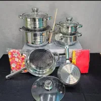 قابلمه استیل  کرکماز ترکیه ۱۶ پارچه