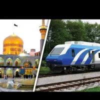 مشهد/بندرعباس/تبریز/شیراز/اهواز بلیت تک قطار
