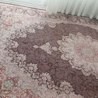 فرش ۹متری کرم قهوه ای