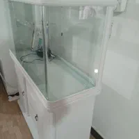 اکواریوم شیشه خم اکبند یک متری