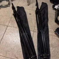 ۲ ست فلش چتر استودیویی|دوربین عکاسی و فیلم‌برداری|تهران, گلستان (شهرک راه آهن)|دیوار