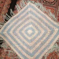 رومیزی قلاب بافی مادر بزرگ