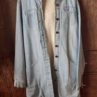 کت جین داخل خز