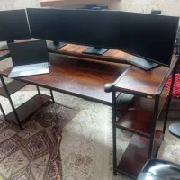 میز تحریر کامپیوتر مدل ۱۱۱۲ طراحی مدرن طول ۱۸۰سانت|میز تحریر و کامپیوتر|کرج, عظیمیه|دیوار