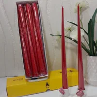 شمع قلمی نوک تیز متالیک ۳۵ سانت|صنایع دستی و سایر لوازم تزئینی|ری, شهید غیوری (ابن باویه)|دیوار