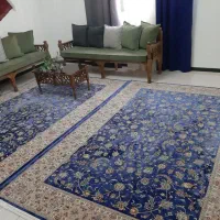 فروش ۱جفت فرش ۶متری ابریشم دستبافت