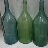 شیشه نیزه ای قدیمی عطیقه عتیقه