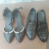 کفش چرم نو