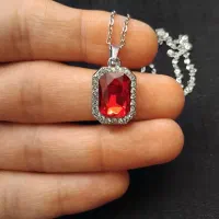 گردنبند مینیمال جواهری