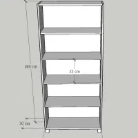 قفسه ام دی اف|فروشگاه و مغازه|تهران, علم و صنعت|دیوار