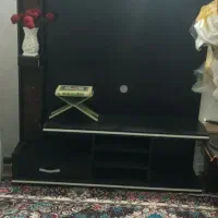 میز ال ای دی تمیز باچوب زد خش|میز تلویزیون|بم, |دیوار