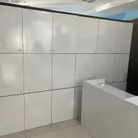 کانتر قفسه تمام ام دی اف سفید در حد نو