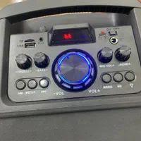 اسپیکر قدرتمند ZQS8210میکروفن دار+رقص نور|صوتی و تصویری|دزفول, |دیوار