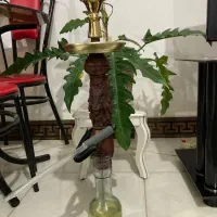 قلیون چوبی سرخ