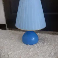 آباژور آبی رنگ  در حد نو