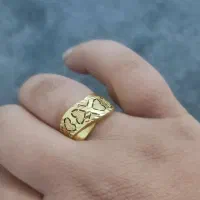 انگشترطلا ۲۵۰ بالای خام ۲گرم و ۱۵۰ سوت