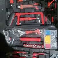 وسایل جعبه ابزارکامل.دریل فوری فوری