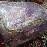 رو تختی دونفره آک داخل کاور بوده استفاده نشده