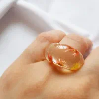 انگشتر رزینی تکی مدل چند رنگ|بدلیجات|شیراز, وصال|دیوار