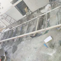 پله آهنی محکم