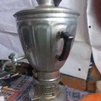 سماور نفتی قدیمی|سماور، چای‌ساز، قهوه‌ساز|صومعه‌سرا, |دیوار