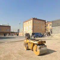 کرایه غلطک دوتن ویک تن ماشینی آهنی کوبیدن زیرسازی