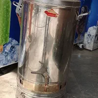 سماور سی لیتری و میز صندلی ناهارخوری ۳ دست