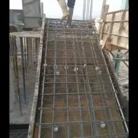 اجرای سقف و ستون وفونداسیون و دیوار چینی