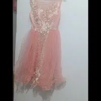 لباس مجلسی دخترانه شیک صورتی|لباس|شاندیز, |دیوار