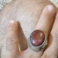 انگشتر عقیق شجر دست ساز|کلکسیون اشیاء عتیقه|شیراز, آزادگان|دیوار