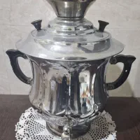 سر سماور ۶ لیتری جنس برنجی قدیمی بدون پایه