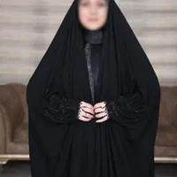 چادر مشکی جده عربی جواهر دوزی و ساده کدAMm43|لباس|آمل, |دیوار