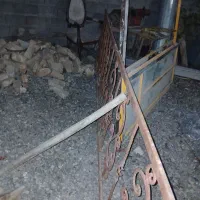 مشعل درالومنیم نرده اهنی ایرانیت وتخته کار ۴متری|مصالح و تجهیزات ساختمان|رامیان, |دیوار