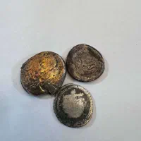 سکه قدیمی|کلکسیون سکه، تمبر، اسکناس|گناباد, |دیوار