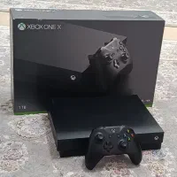 Xbox One X 1TB فول گیم، کاملاً سالم و تمیز