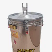 دیگ مخزن استیل ۵۰ لیتر گلابگیر عرقگیر تقطیر|سایر لوازم برقی|مشهد, عامل|دیوار