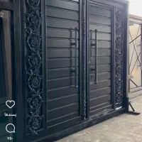 ساخت انواع درب وپنجره فلزی، پله گرد، نرده راه پله