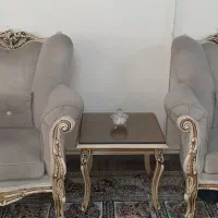 مبل ۹نفره با ۳عدد جلومبلی کاملا سالم وتمیز|مبلمان خانگی و میز عسلی|اسلام‌شهر, شهرک سعیدیه|دیوار