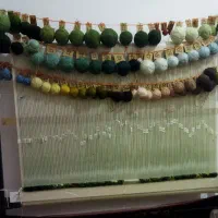 تابلو فرش ابریشم طرح منظره|تابلو فرش|اسدآباد, |دیوار