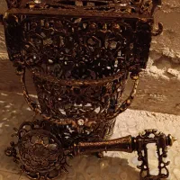 لوستر ،سطل ،دستمال کاغذی جاکلیدی جنس برنج|لوستر و چراغ آویز|پرند, فاز ۲|دیوار