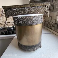 سطل آشغال و جا دستمال کاغذی شیک