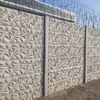 دیوار پیش ساخته بتنی باغ و محوطه