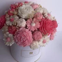 ساخت دسته گل شمعی