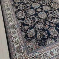 2تخته 12متری افشان یاشار سورمه ای نو|فرش|قم, نیروگاه|دیوار