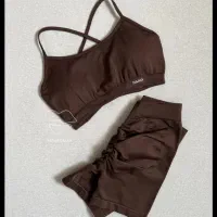 لباس ورزشی زنانه لگ سرهمی ست