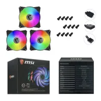 کیبورد گرین gk803 + فن کیس argb